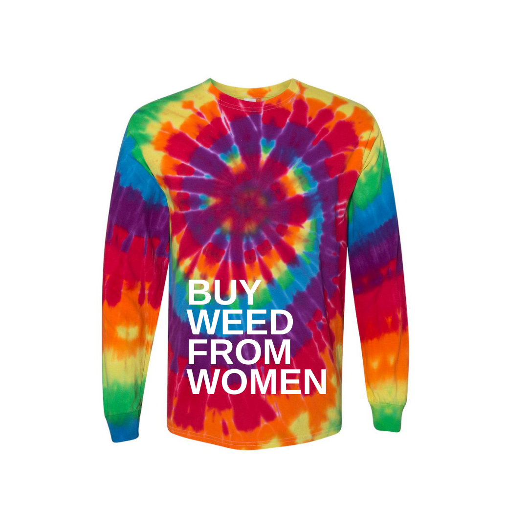 BWFW ™ SUPPWNM SLEEVE TIE DYE